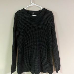 Dark Grey Knit Sweater